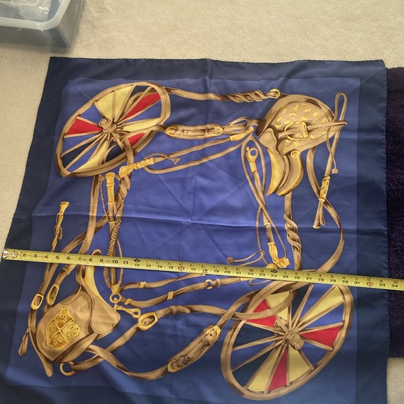 Celine Silk Scarf - Picture 7 of 7